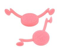 DECHOUS 2 Ejercitadores Faciales para Sonrisa, de Sonrisa Color Rosa, Camilla Bucal Suave para Entrenamiento y Modelador de Labios, Herramienta de Belleza para Cuidado Facial en Casa