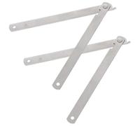 DECHOUS 2 Piezas Bisagra Soporte Tapa Acero Inoxidable Duradero para Muebles Herraje Multifunción para Armario Cocina y Baúl Resistente Uso Diario