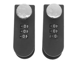 DECHOUS 2 Piezas Cerradura de Combinación para Escritorio y Muebles, Material Abs y Aleación, Fácil de Usar y Evita Filtración de Documentos en Oficina y Hogar
