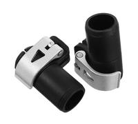 DECHOUS 2 Piezas Clip de Sujeción Externo para Bastón de Trekking Goma Antideslizante y Compatibilidad para Senderismo y Montañismo