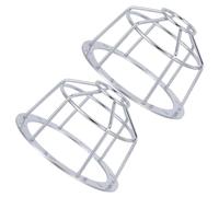 DECHOUS 2 Piezas Cubierta Protectora para Sensor de Incendios de Aluminio con Jaula de Malla Ventilada y Resistencia al Impacto, Fácil Instalación para Detectores Montados en Pared