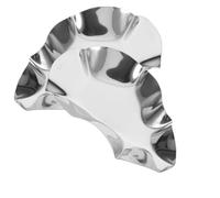 DECHOUS 2 Piezas Plato de Ostras de Acero Inoxidable para Salsa, Plata