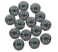 DECHOUS 20 Mini Brújulas de Plástico Resistentes para Exteriores Brújula de Bolsillo Ligera y Precisa para Senderismo Camping y Aventuras al Aire Libre Accesorio Portátil para