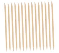 DECHOUS 200 piezas Palitos de Madera para Cutículas Doble Punta Herramienta de Manicura y Pedicura Segura y Portátil para Cuidado de Uñas