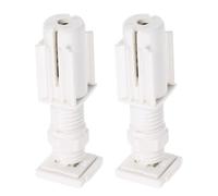 DECHOUS 2piezas Código de Instalación para Persianas Venecianas Soporte sin Taladro para Ventanas Fijación Lateral para Cortinas de Lamas Fácil Montaje para Decoración del Hogar