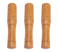 DECHOUS 3 Piezas Palito para Moler Ajo de Madera de Jujube, Machacador de Ajo Manual, para Sopa y Purés, Uso Doméstico y Cocina
