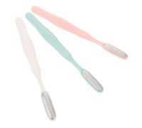 DECHOUS 3 Piezas Pies de Acero Inoxidable con Raspador para Callos y Piedra Pómez Exfoliante para Talones Removedor Manual de Piel Muerta con Diseño Ergonómico para Precisión entre Dedos