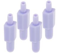 DECHOUS 4 Adaptadores para Tubo de Extractor de Leche Eléctrico Conectores de Manguera Violetas Piezas para Accesorios de Extractores de Leche Conexión Doble y Compacta para Uso