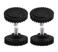 DECHOUS 4 piezas Pies de Goma para Básculas Digitales de Cocina con Tornillos Aplicables Reemplazo Sencillo para Balanzas de Precisión Alimentos y Cocina