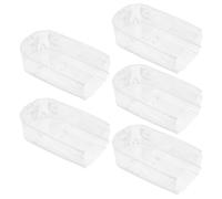 DECHOUS 5 Piezas Funda Protectora Transparente de PVC para Peluches y Muñecas, Mini, y Antipolvo, Adecuado para Viaje y Uso Diario