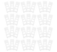 DECHOUS 50 Piezas Portafotos de Mesa Trapezoidales de Plástico