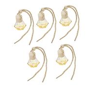 DECHOUS 5piezas Frasco De Perfume Para Coche De Vacío Colgante Para Aromaterapia Difusor De Aceite Esencial Para Automóvil Para Decoración De Interiores