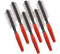 DECHOUS 6 Peines de Rodillo Antiestáticos para Peinar el Cabello, Material Pp, Uso en Cabello Seco o Mojado, Paquete de 6 Piezas para Peinado Cómodo y Fácil