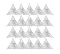DECHOUS 600 Unidades Unidades Protectores de Esquina Triangular Transparente para Armarios Polvo y Impacto para Gabinetes Armarios de Muebles