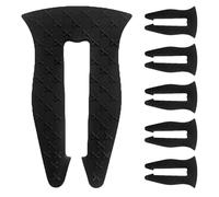 DECHOUS 6piezas Cubiertas de Perilla de Estufa de Gas Prueba de Fuego Cerraduras de Seguridad de Silicona para Cocina Protección para Bebés Mascotas y Cubiertas de Seguridad