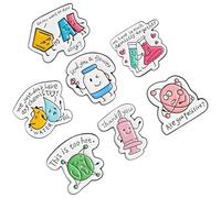 DECHOUS 7 piezas Broche de Solapa Química Divertido Insignias Metálicas Creativas para Ropa de Mujer Pin Decorativo para Laboratorio Accesorios Resistentes y Versátiles