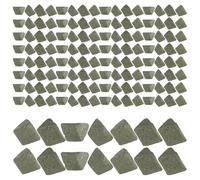 DECHOUS Abrasivo Triangular de Cerámica Pulidor Ligero Acabado Brillante para Pulir Gemas y Cristales Mixtos Adecuado para Joyerías y Uso Doméstico