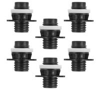 DECHOUS Adaptadores de Válvula de Aire 6 Piezas para Bomba de Alta Presión Conector para Tablas de Paddle Surf Kayaks y Botes Inflables Adaptador Rápido y Sellado Hermético para