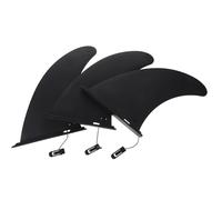 DECHOUS Aletas de Nailon para Tabla de Surf Clip Set de 3 Piezas Quilla Central Desmontable Compatible Longboard y Paddle Surf Accesorio Resistente para Deportes Acuáticos