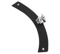 DECHOUS Almohadilla de Sordina para Batería de Cuero Negro, Fácil de Instalar y Cambiar Frecuencia de Vibración, Adecuado para Práctica Silenciosa de Tambores Acústicos