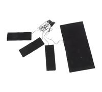 DECHOUS Almohadilla Térmica Eléctrica 3 Niveles Estera Calefactora para Ropa Chaleco Calefactable de Fibra Compleja Negro 5v USB, Lavable para Abrigos