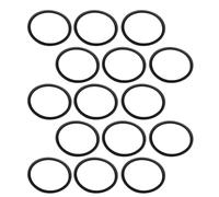 DECHOUS Anillos de Goma para Trompeta 15 Piezas, Silenciador Pequeño Antirruido para Accesorios de Corneta, Juntas Tóricas Elásticas para Piezas de Repuesto, Uso en Instrumentos de Latón