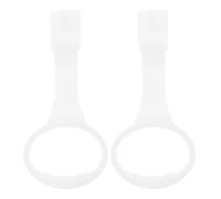 DECHOUS Anillos de Tracción para Bebés 2 Piezas, Accesorios para Cuna y Corralito, Material Pp, Diseño Atractivo y Fácil Instalación para Guardería y Uso en Movimiento