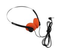 DECHOUS Auriculares Escolares Retro con Cable para Decoracion Colegio, Diseño Clásico con Diadema Ajustable y Almohadillas Acolchadas para Uso Cómodo en Biblioteca y Aula