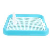 DECHOUS Bandeja para Hacer Pipí Perros Interior Antideslizante con Diseño de Columnas para Entrenamiento y Prevención de Fugas y Ergonómica para Cachorros y Perros Pequeños