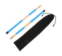 DECHOUS Baquetas de Percusión Profesionales de Bambú, Cepillos Ligeros y Fáciles de Usar para Batería en Música Jazz y Folk, para Principiantes y Músicos