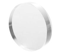 DECHOUS Base de Almacenamiento Acrílico Redonda 10X2 CM para Cosméticos y Joyas Expositor Transparente Artesanal para Anillos y Modelos Decorativos Organizador para Exhibición en Hogar