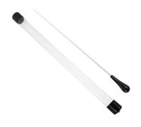 DECHOUS Batuta Musical de Metal con Mango Negro Antideslizante, Varilla Conductora Ergonómica para Director Musical y Orquesta, Incluye Estuche Protector para Conciertos y Ensayos