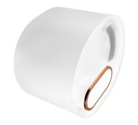 DECHOUS Bebedero Automático para Mascotas 3 litros Dispensador Eléctrico de Agua para Perros y Gatos Polipropileno Blanco Mineral Fuente Silenciosa Luz y Protección contra Falta de