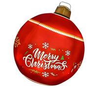 DECHOUS Bola Inflable Navideña Grande para Decoración de Bola Inflable para Interiores y Exteriores para Fiesta de Navidad