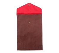 DECHOUS Bolsa Budista de, Bolsa de Tela Bordada Estilo Chino, Color Café, Gran Capacidad, para Guardar y Proteger Escrituras Sagradas