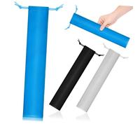 DECHOUS Bolsa de Gamuza para Almacenamiento de Flautas Dulces Soprano Cierre de Cordón, Portátil y Elegante, Pack de 3 Unidades para Instrumentos Musicales Verticales