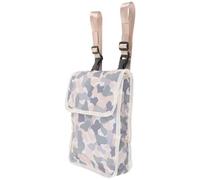 DECHOUS Bolsa para Manillar de Bicicleta de Tela Oxford Resistente al Desgaste Correas Ajustables para Sujetar Móvil y Cartera en Bicicletas Urbanas