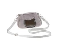 DECHOUS Bolsa para Transportar Hámster y Planeadores de Azúcar Bolsa de Viaje para Animales Pequeños con Fondo Plano Estable Transpirable Cierre Seguro para Cobayas y Dragones Barbudos