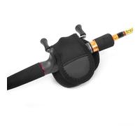 DECHOUS Bolsa Protectora Compacta Acolchado contra Impactos para Rueda de Pesca Forma de, Material PVC y Esponja para Accesorios de Pesca en