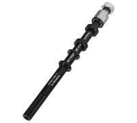 DECHOUS Brocheta de Liberación Rápida para Bicicleta de Montaña y Carretera, Material de Aleación de Aluminio y Acero Inoxidable, Adecuado para Viajes y Mejoras, Set de 1 Juego Negro