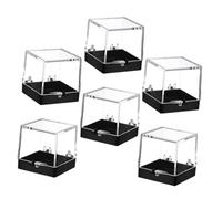 DECHOUS Caja De Exhibición De Especímenes Transparente Para Minerales Coleccionables, Caja De Almacenamiento Duradera y Decorativa, Adecuado Para Uso Hogar o Tienda