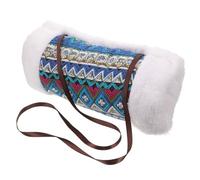 DECHOUS Calentador de Manos para Mujer Blanco, Manguito Cálido y Cómodo de Tela Delicada, Adecuado para Clima Frío y Fiestas de Invierno