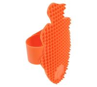 DECHOUS Cepillo Rascador para Patas de Mesa para Gatos, Forma Pez, Color Naranja, Cepillo de Masaje para Gatitos y Gatos de Pelo Largo y Corto, Accesorio para Cuidado y Rascado Interior