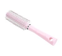 DECHOUS Cepillo Redondo Cabello Rosa de Abs Función de Secado Rápido y Levantamiento Adecuado para Peinados en Mujeres