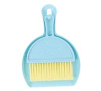 DECHOUS Cepillo y Recogedor Mini de PP Duradero para Limpieza de Jaulas de Hámster y Chinchilla con Diseño Especial para Barrer Heces Superficie Lisa y Colgador para Fácil Almacenamiento