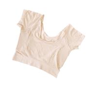 DECHOUS Chaleco Axilar para Mujer Almohadilla Protectora del Sudor, Transpirable y Reutilizable, Adecuado para Ejercicio, Running y Actividades al Aire Libre en Verano