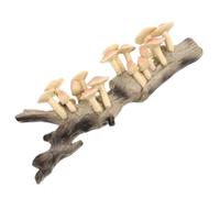 DECHOUS Colgador de Setas de Resina Beige para Pared, Estantes y Repisas