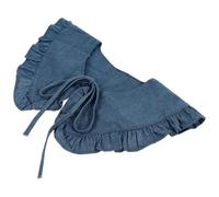 DECHOUS Collar Falso Desmontable para Mujer de Mezclilla Transpirable Cuello de Blusa DIY Multiusos Accesorio Ligero y Cómodo para Combinar Todo Diseño de Media Camisa Elegante