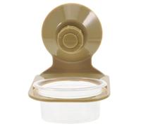 DECHOUS Comedero para Tortugas y Reptiles Ventosa Plato Multifuncional para Alimento y Agua Material Resistente y Fácil de Limpiar Bebedero para Gecko Leopardo y Dragón Barbudo