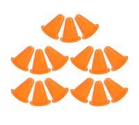 DECHOUS Conos de Patinaje 15 Piezas Color Naranja Conos de Entrenamiento Pequeños de Plástico para Circuito de Agilidad Señalización Deportiva para Fútbol y Juegos al Aire Libre